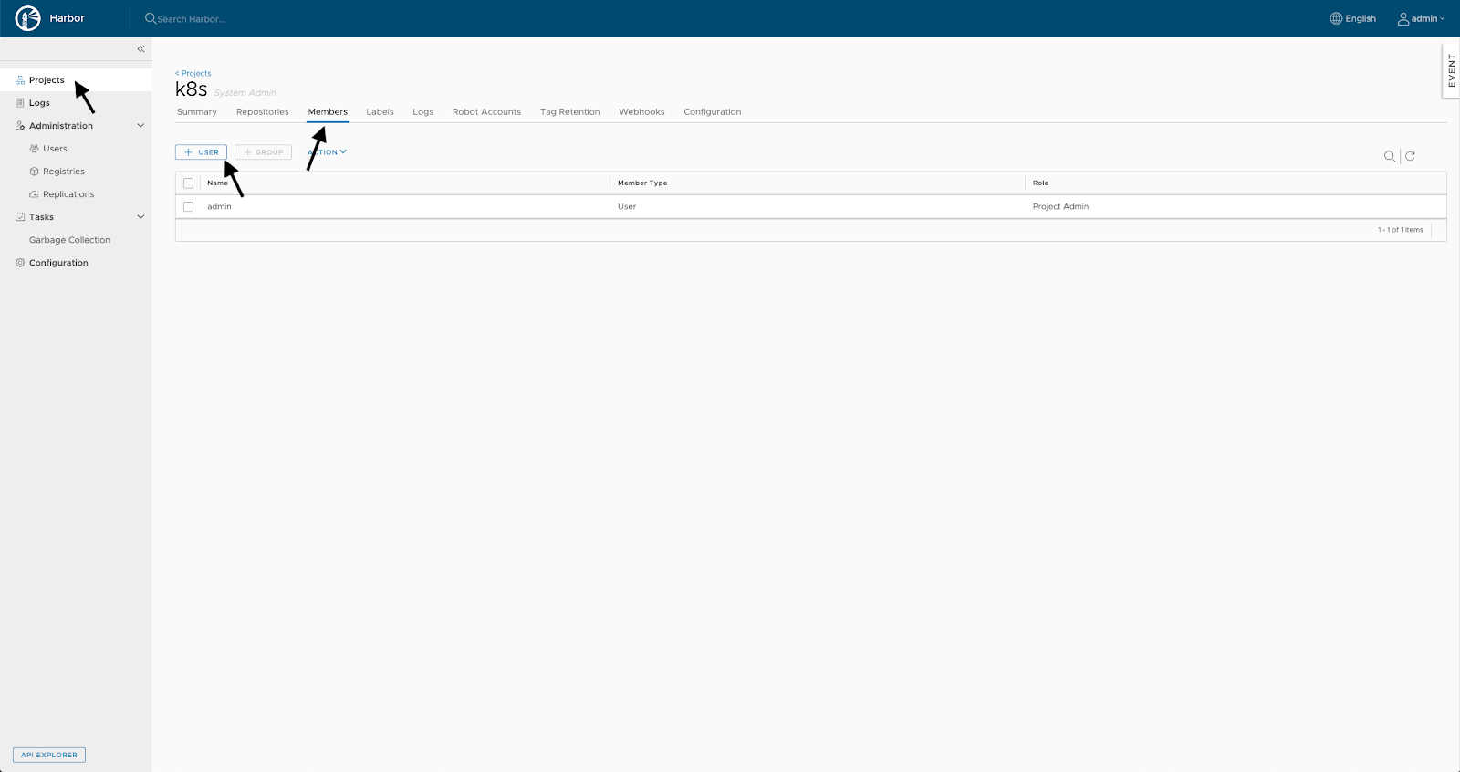 Installing and configuring Harbor