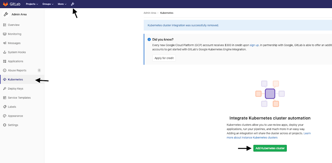 Қосымшаны Kubernetes кластеріне автоматты түрде жайып орналастыруды баптау